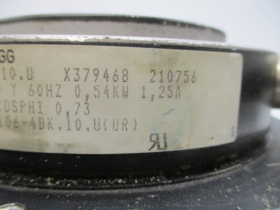 ZIEHL-ABEGG MK106-4DK.10.U 460V 1.25A UNMP