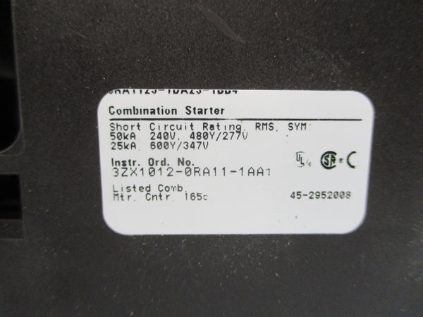 SIEMENS 3RA1125-1DA23-1BB4 24VDC 2.2-3.2A NSMP