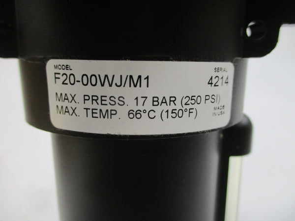 PARKER F20-00WJ/M1 250PSI 150'F NSMP