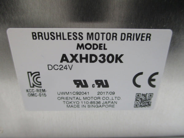 ORIENTAL MOTOR AXHD30K 24VDC NSMP