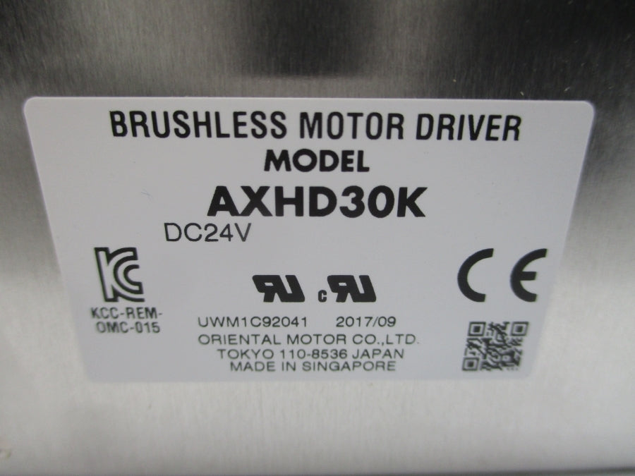 ORIENTAL MOTOR AXHD30K 24VDC NSMP