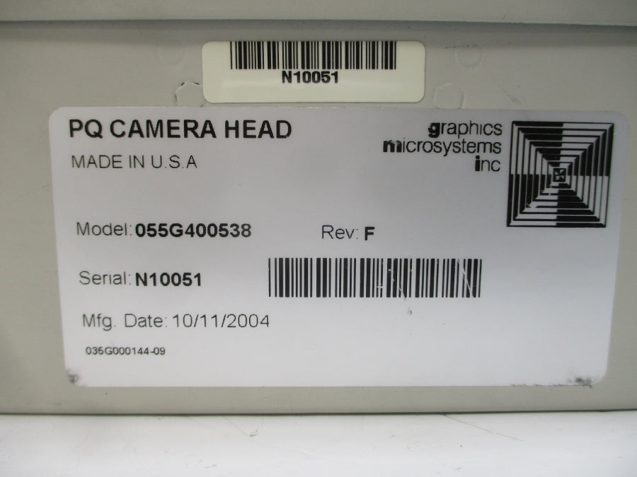 GRAPHICS MICROSYSTEMS 055G400538 REV. F UNMP