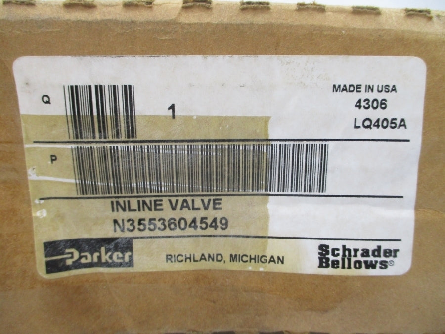 PARKER N3553604549 24VDC 140PSI 1" NSMP