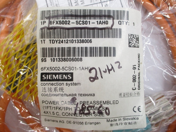 SIEMENS 6FX5002-5CS01-1AH0 NSMP