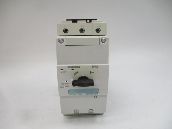 SIEMENS 3RV1341-4JC10 600VAC 63A NSMP
