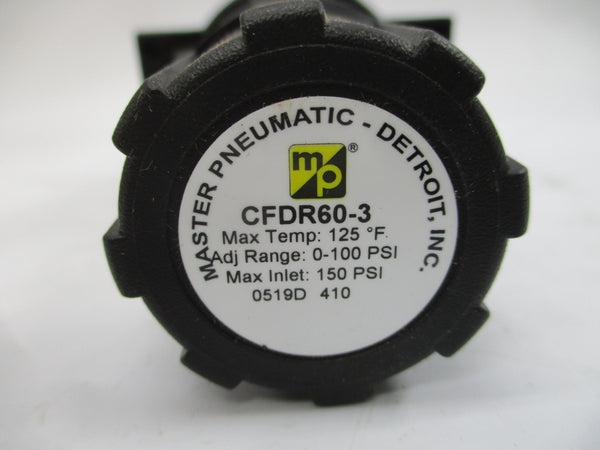 MASTER PNEUMATIC CFDR60-3 0-100PSI 125'F 3/8" NSMP