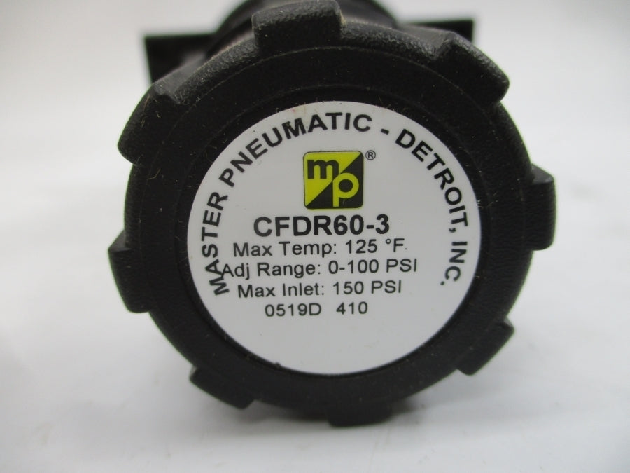 MASTER PNEUMATIC CFDR60-3 0-100PSI 125'F 3/8" NSMP