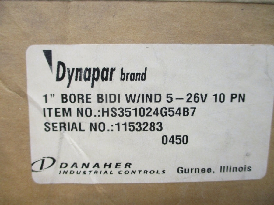 DYNAPAR HS351024G54B7 5-26V 1" NSMP