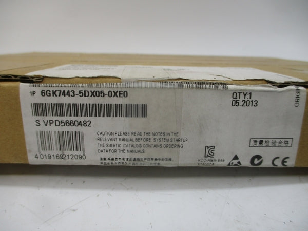 SIEMENS 6GK7443-5DX05-0XE0 5V 1A NSMP