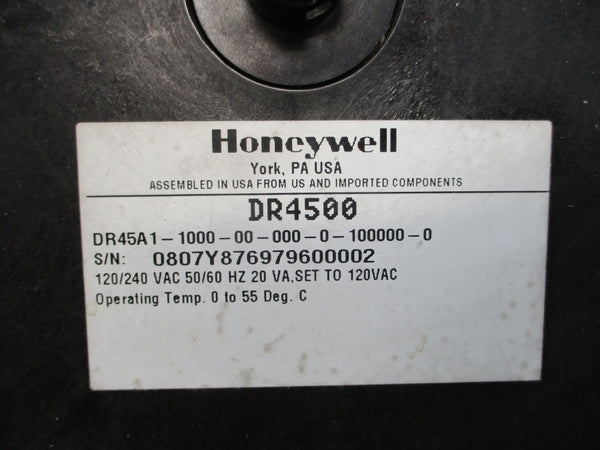 HONEYWELL DR45A1-1000-00-000-0-100000-0 DR4500 120/240VAC UNMP