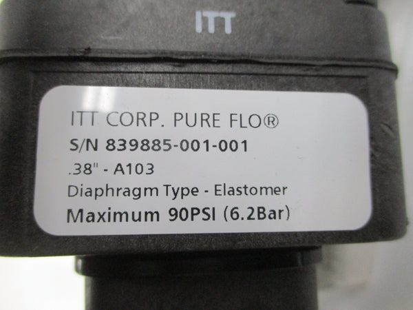 ITT .38-B-424-2-0-0-B17-36-A103-HW3-LS140-SQDB 99P22G00000 90PSI .38" NSNP