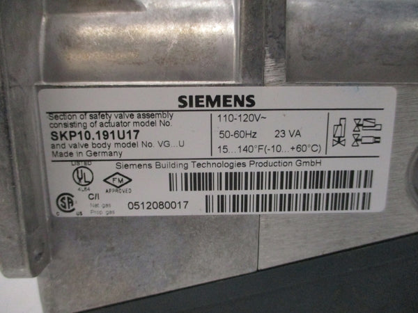 SIEMENS SKP10.191U17 110-120V NSNP