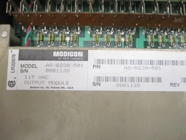 MODICON AS-B230-501 115VAC NSMP