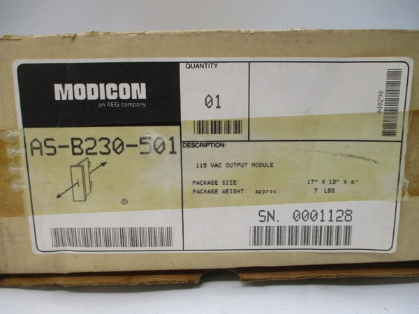 MODICON AS-B230-501 115VAC NSMP
