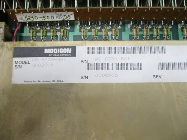 MODICON AS-B230-501 115VAC UNMP