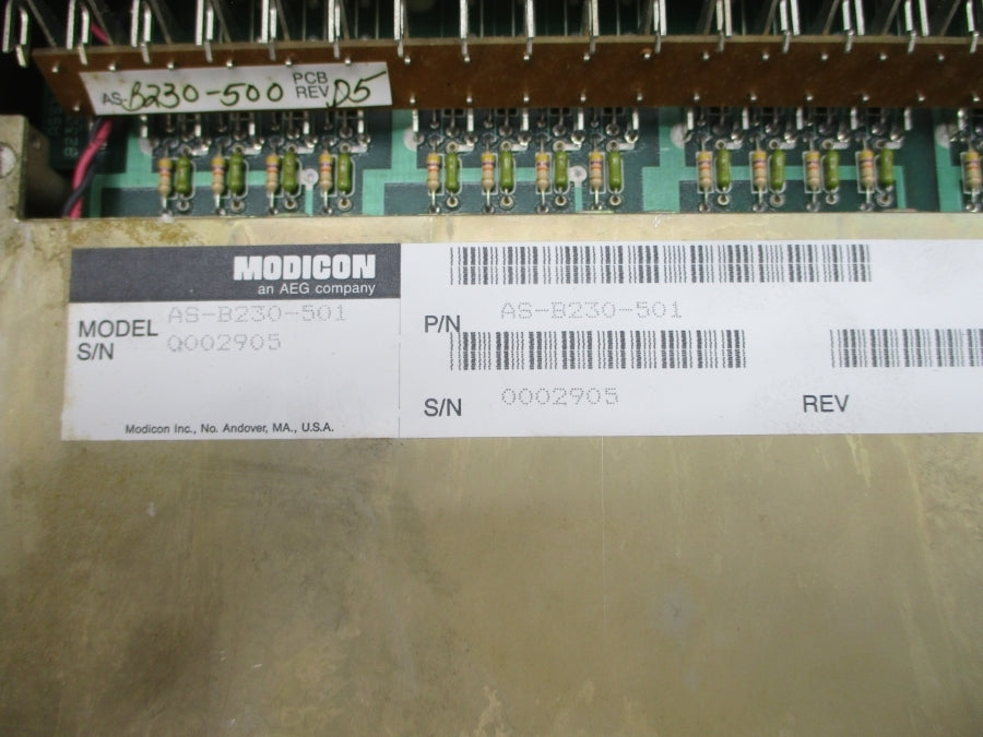 MODICON AS-B230-501 115VAC UNMP