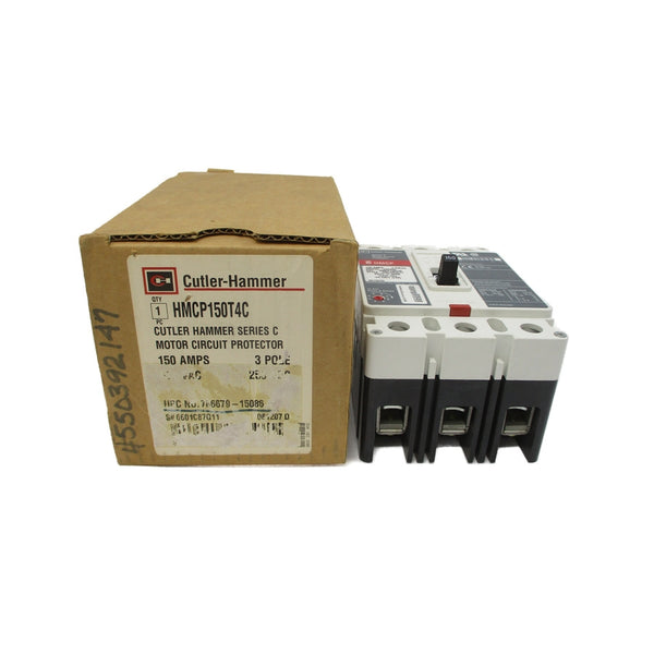 CUTLER HAMMER HMCP150T4C 6601C87G11 SER. C 600VAC 150A NSMP