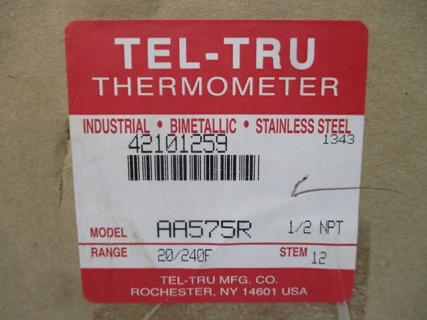 TEL-TRU AA575R 20/240'F 1/2" STEM12 NSMP