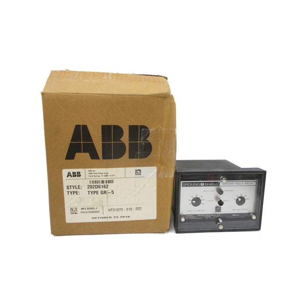 ABB 202D6162 GR-5 120VAC 5-50A NSMP