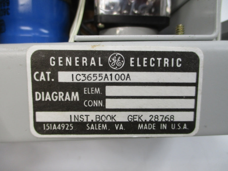 GENERAL ELECTRIC IC3655A100A NSNP