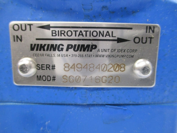 VIKING PUMP SG0716G20 NSNP