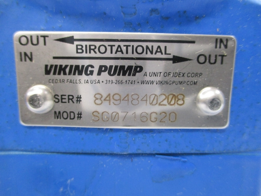 VIKING PUMP SG0716G20 NSNP