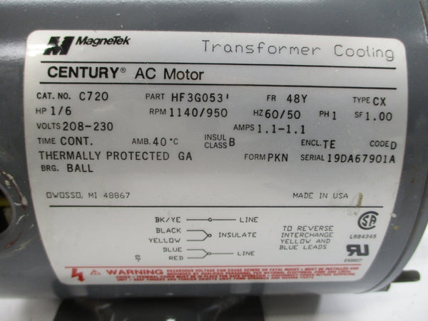 MAGNETEK C720 HF3G053 208-230VAC 1.1-1.1A (AS PICTURED) NSNP