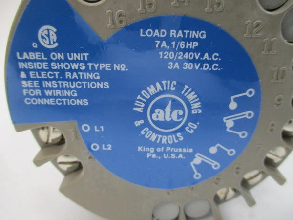 ATC 342A200Q10PX 120/240VAC 7A NSNP