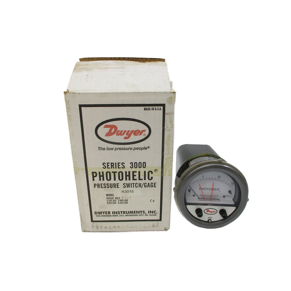 DWYER A3015 120/240VAC 10A 25PSI NSMP