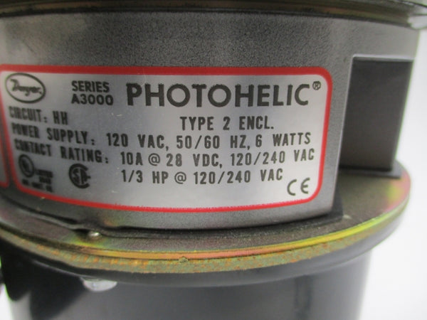 DWYER A3015 120/240VAC 10A 25PSI NSMP
