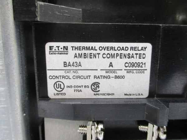 EATON BA43A NSNP