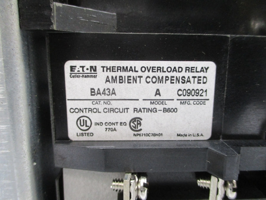 EATON BA43A NSNP