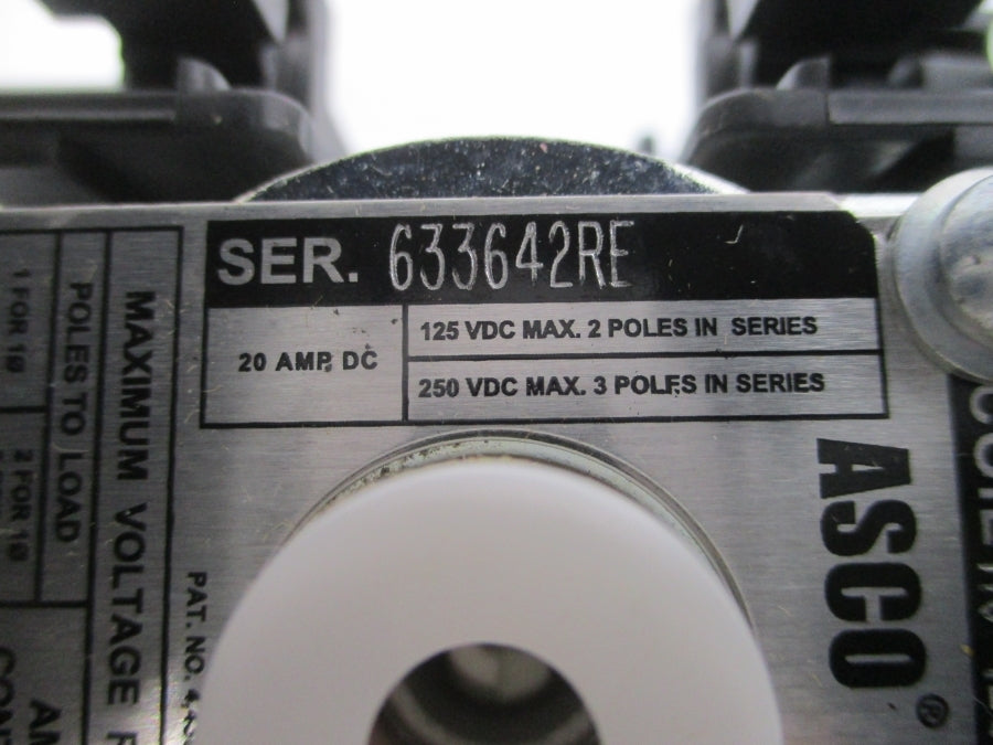 ASCO 91862031 110-120V 30A NSNP
