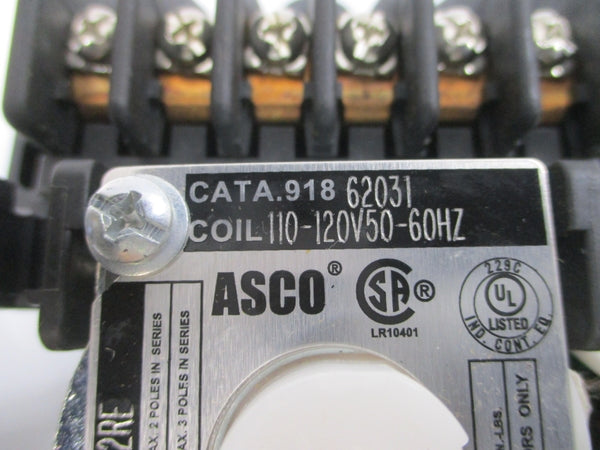 ASCO 91862031 110-120V 30A NSNP