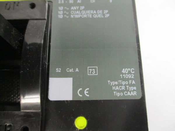 SQUARE D FH36080 SER. 2 600VAC 80A NSNP