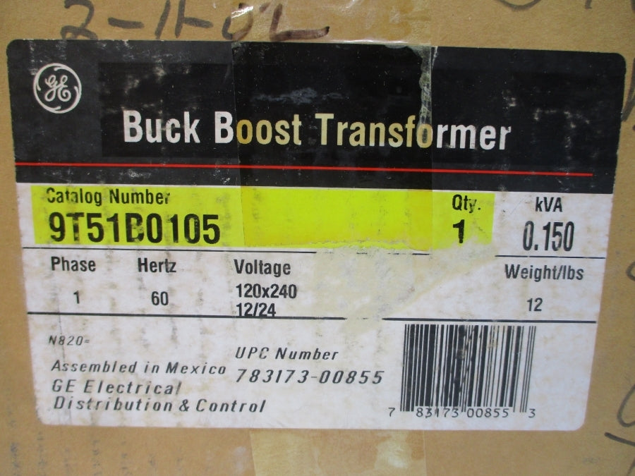 GENERAL ELECTRIC 9T51B0105 120/240V NSMP