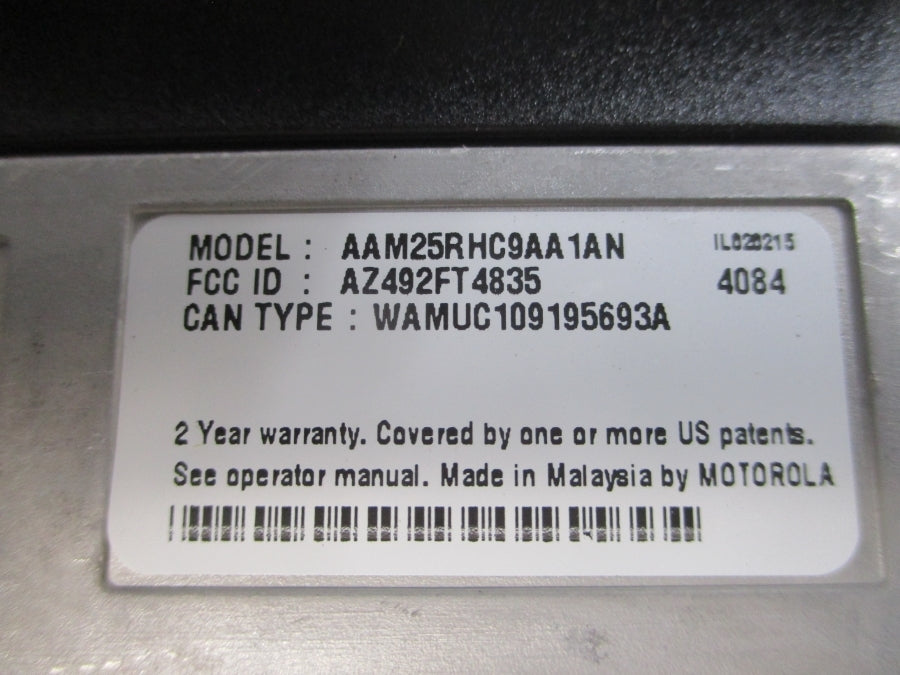 MOTOROLA CDM750 AAM25RHC9AA1AN NSNP