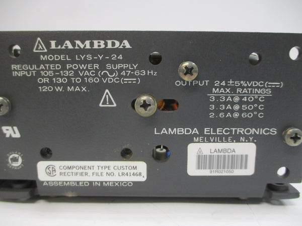 LAMBDA LYS-Y-24 105-132VAC 3.3/3.6A NSNP
