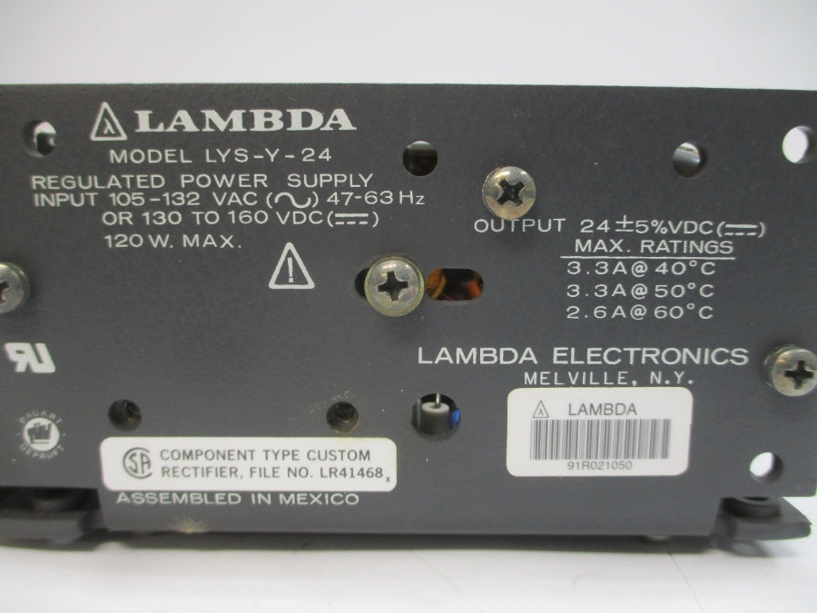 LAMBDA LYS-Y-24 105-132VAC 3.3/3.6A NSNP