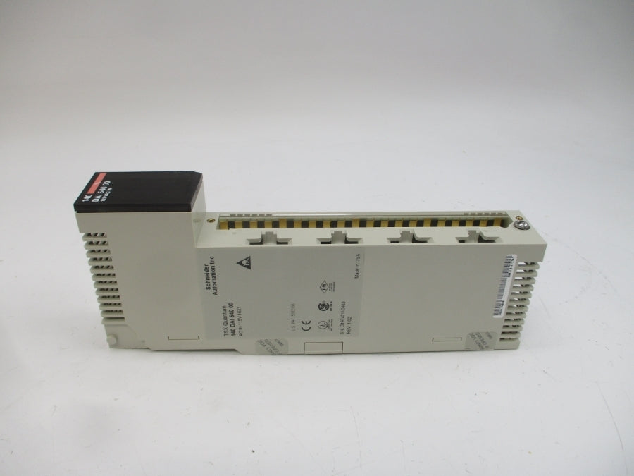 SCHNEIDER AUTOMATION 140DAI54000 115VAC REV. 1.02 NSMP
