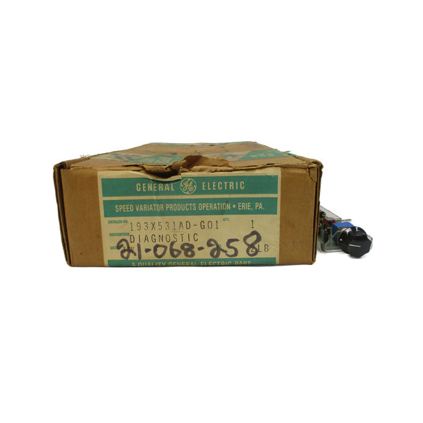 GENERAL ELECTRIC 193X531AD-G01 NSMP