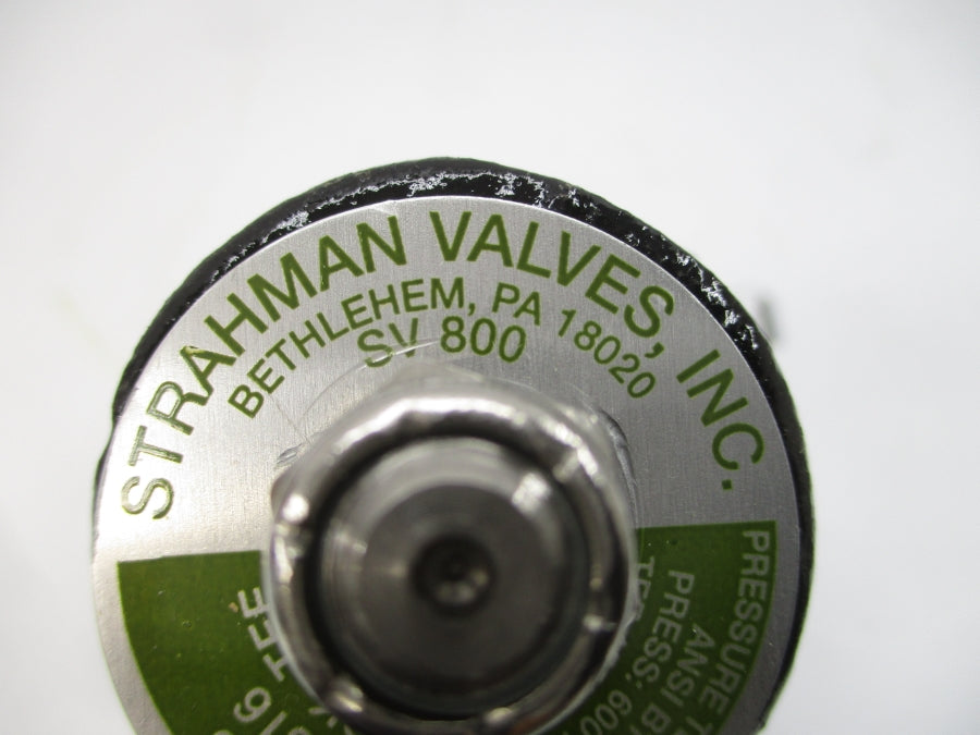 STRAHMAN VALVES SV800 600PSI NSNP