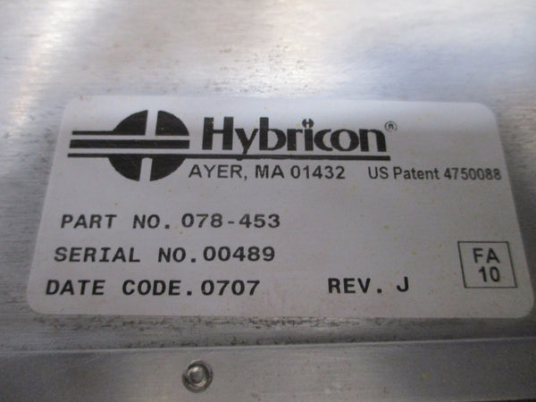 HYBRICON 078-453 115-230VAC REV. J UNMP