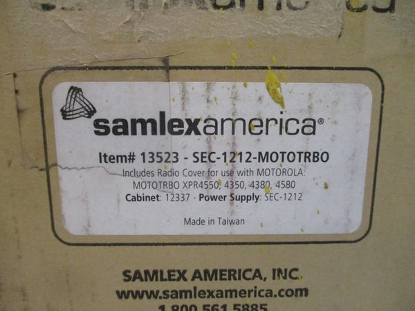 SAMLEX AMERICA SEC-1212-MOTOTRBO XPR4350 120VAC 2.5A NSMP