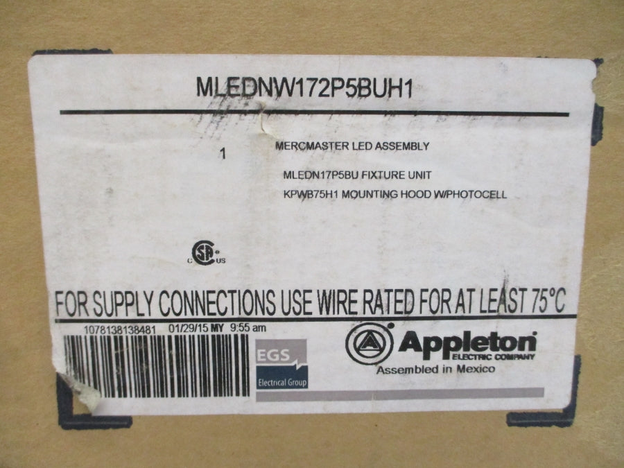 APPLETON MLEDNW172P5BUH1 120-277V 0.63-0.28A NSMP