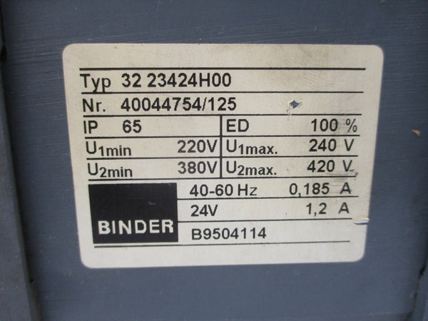 BINDER 72105-13C2 500-600V 1.1A UNMP