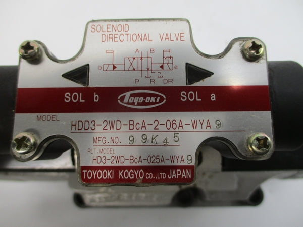 TOYOOKI KOGYO HDD3-2WD-BCA-2-06A-WYA9 99K45 115VAC NSNP
