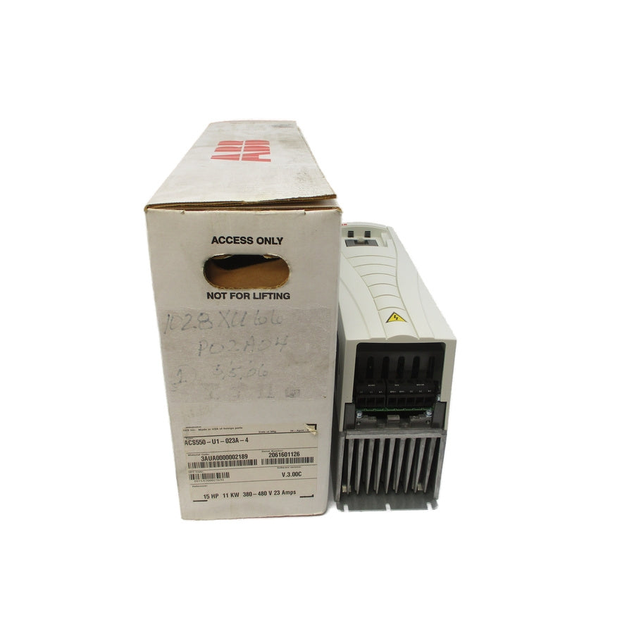 ABB ACS550-U1-023A-4 F/W V.3.00C 380-480VAC 23A NSMP