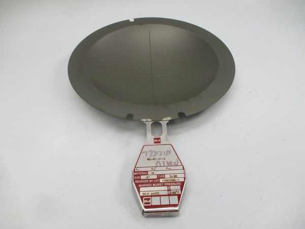 BS&B SAFETY SYSTEMS S-90 RD-RC-01-2 80.0PSI 188'F 8" NSMP