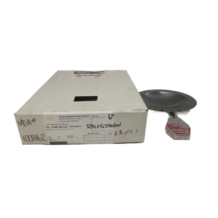 BS&B SAFETY SYSTEMS S-90 RDLFG5065BN 236PSI 69'F 6" NSMP